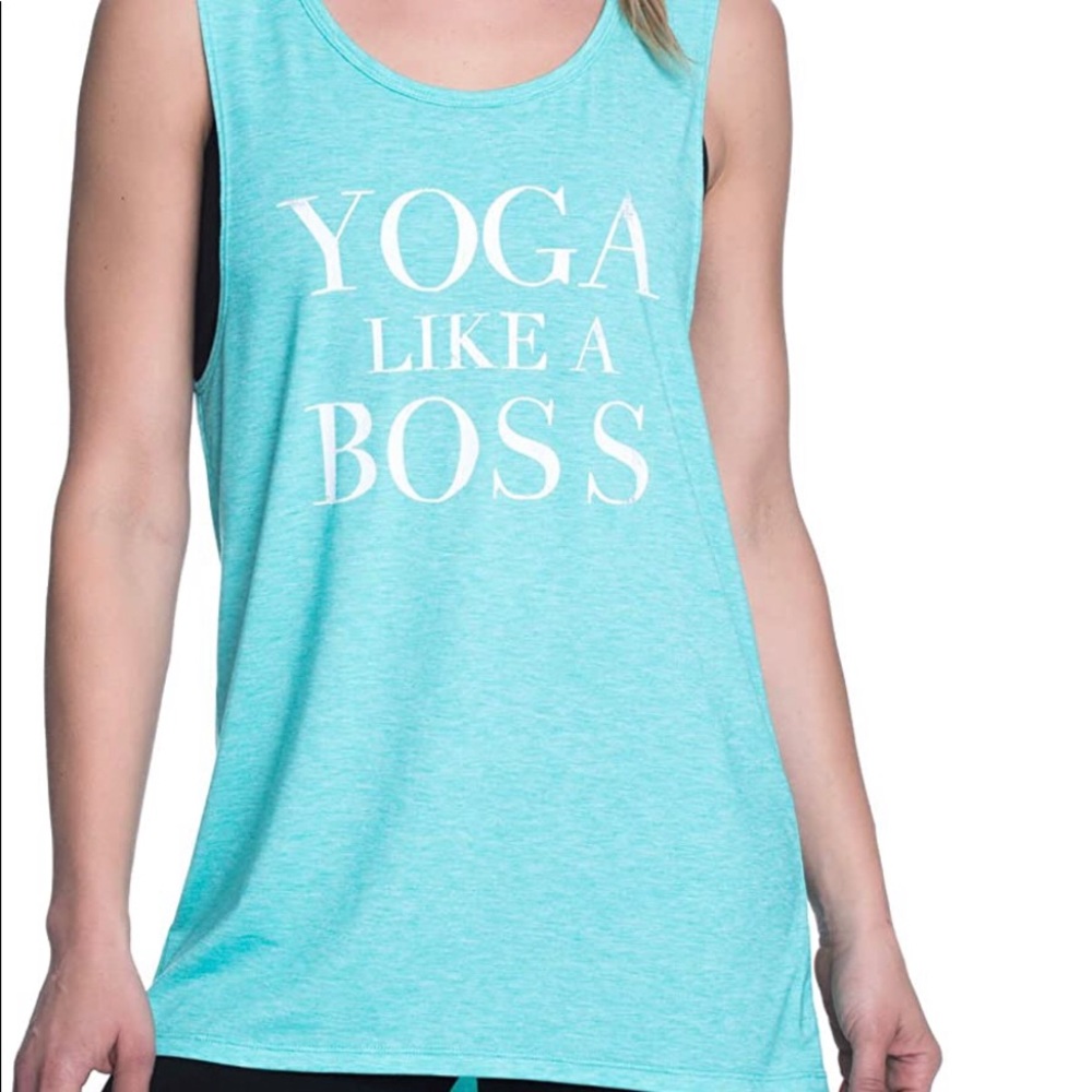 Tank Top & Leggings “Yoga Like a Boss”